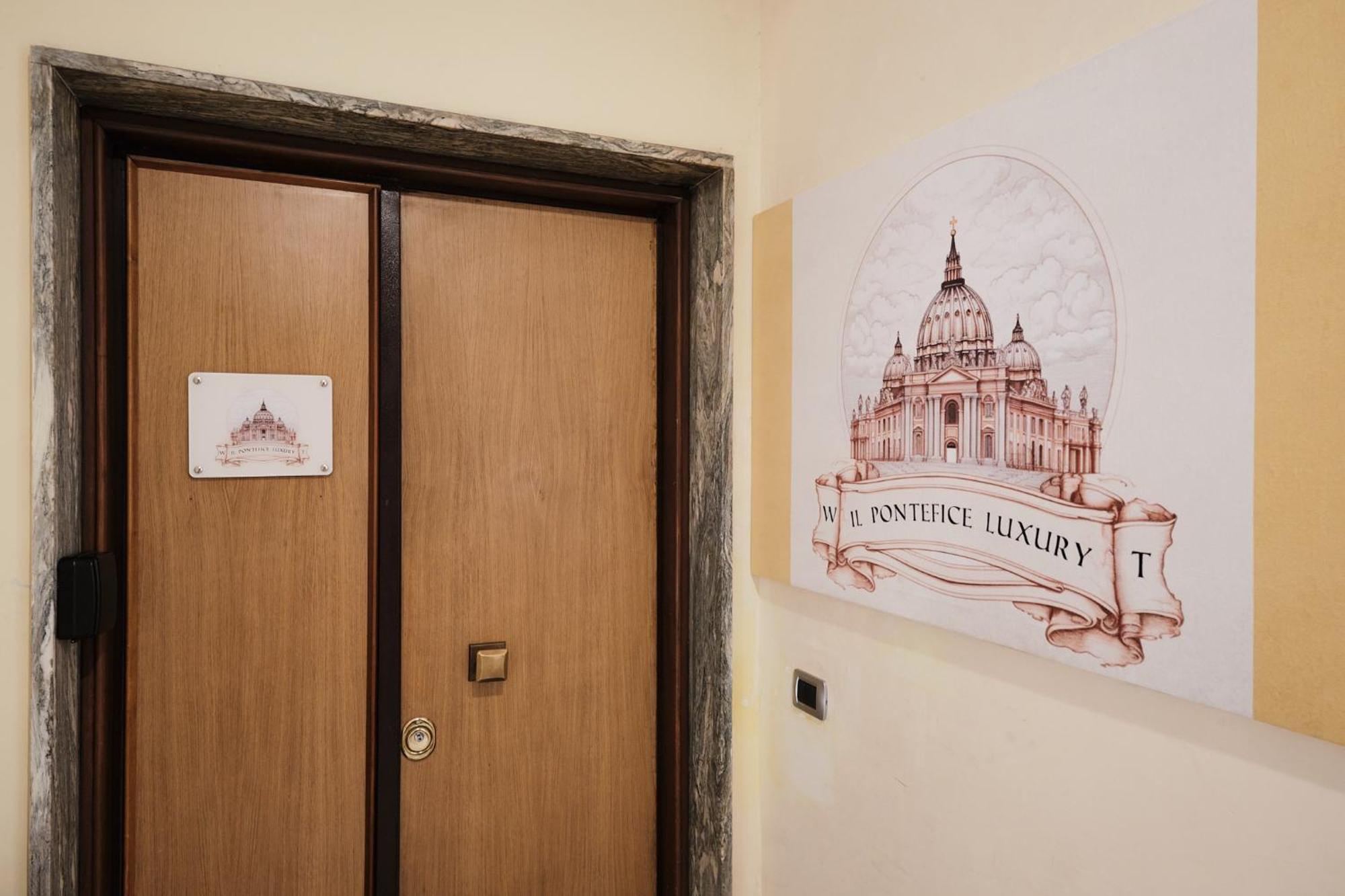 Bed and Breakfast Il Pontefice Luxury Rom Exterior foto